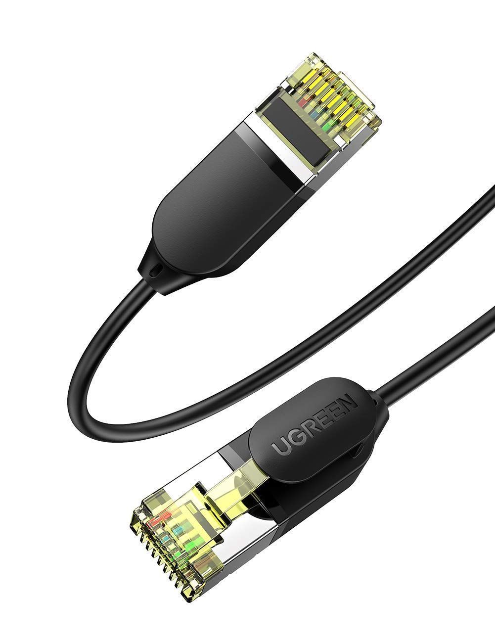 80421 Патч-корд cat 7 UTP Ugreen NW150, 1м , экранированный, оплетка
