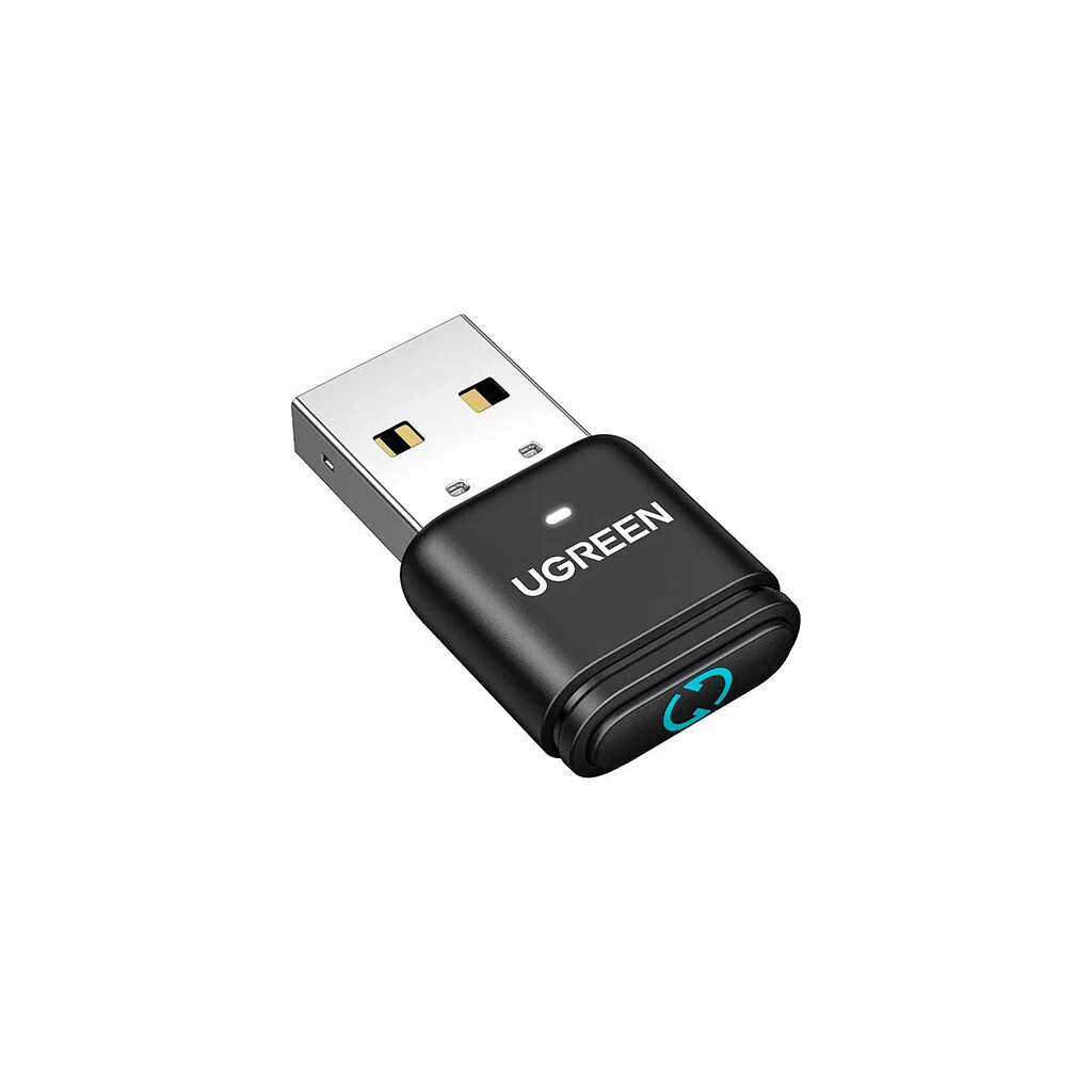 35994 Bluetooth адаптер с эмулятором движения мышки UGREEN BT301 USB-A Bluetooth 5.4. Цвет: серый
