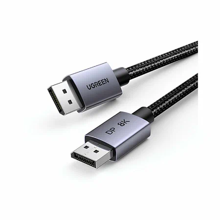 25906 Кабель UGREEN DP120 DisplayPort v1.4(8K60Hz), оплетка, цвет: черный, 3М