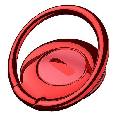  SUPMD-09 Кольцо-держатель Baseus Symbol Ring Bracket,  цвет: черный, цвет -  красный