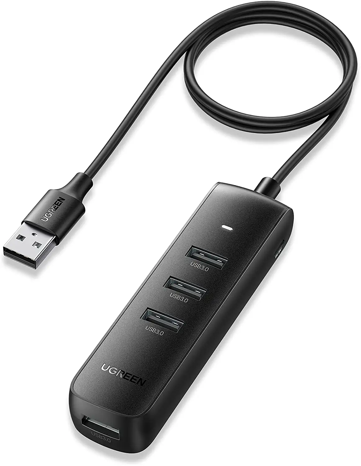 80657 Разветвитель портов Ugreen CM416 USB 3.0 - 4xUSB 3.0.Цвет- черный. Длина кабеля - 1м от prem.by 