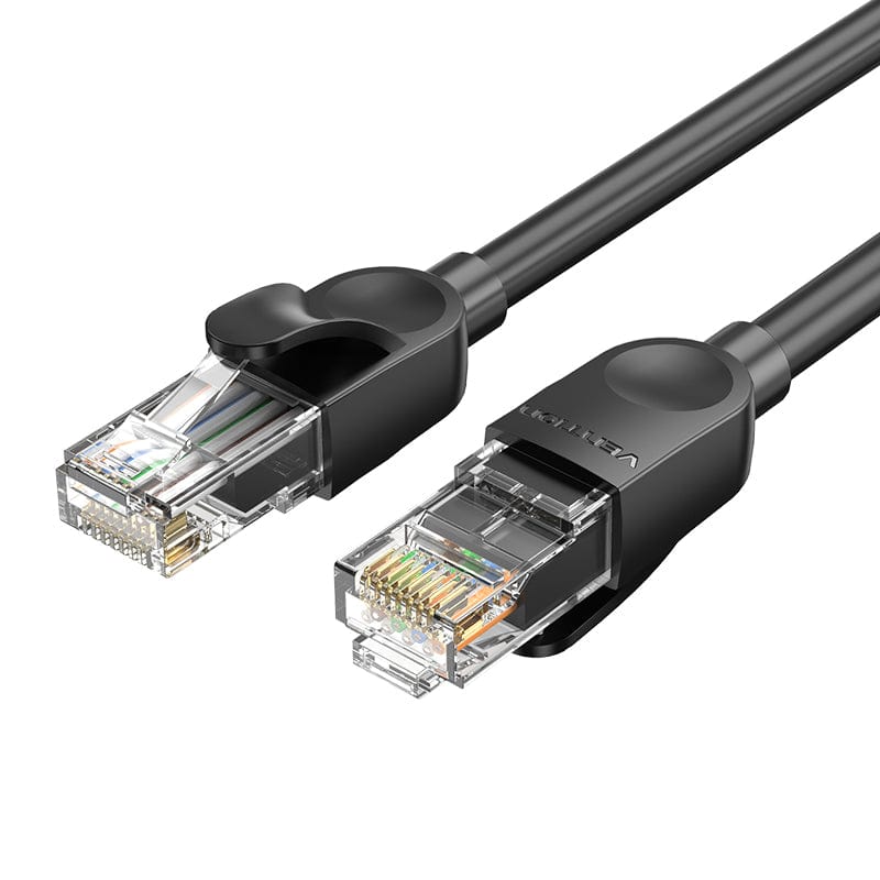 IBNBH LSZH Cat6 UTP Ethernet Patch Cable 2M Black