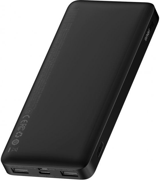 PPDML-I01 Внешний аккумулятор Baseus Bipow Digital Display Power Bank 10000mAh 15W Black от prem.by 