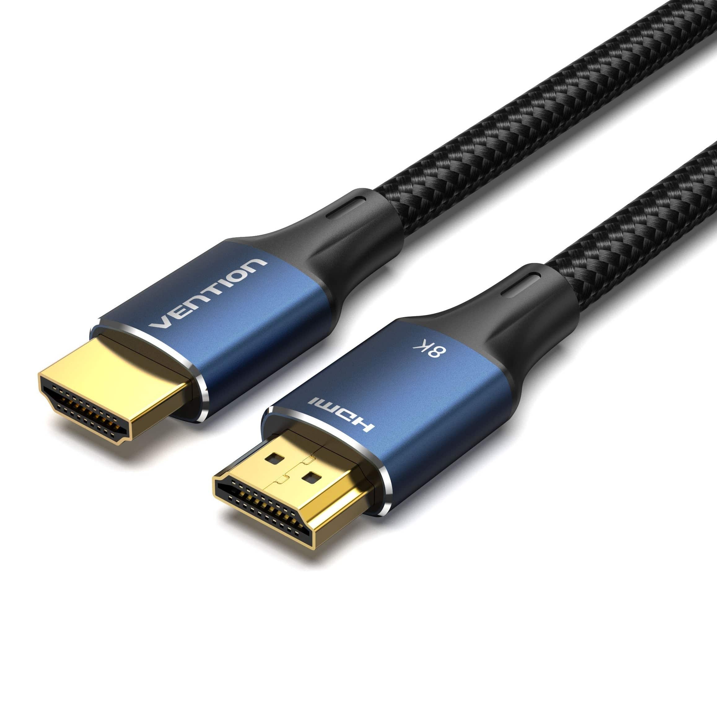 ALGLG Кабель HDMI v2.1 8K 60Hz Vention длина: 1.5м, цвет: черный