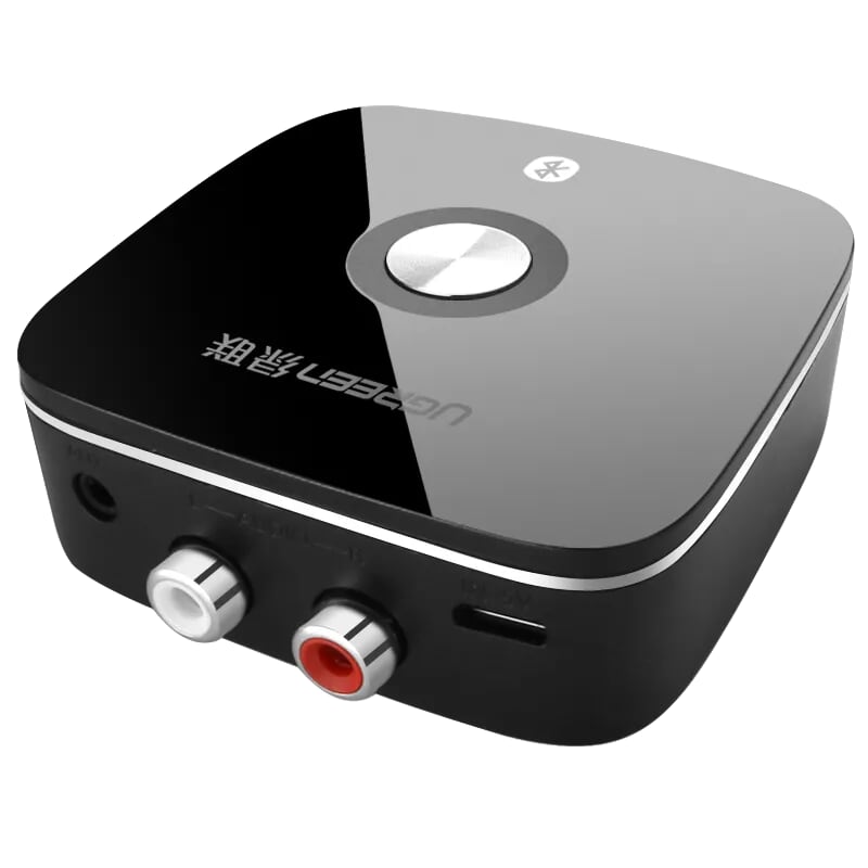 40759 Bluetooth аудио ресивер 3,5 мм + 2RCA UGREEN CM106, цвет - черный от prem.by 