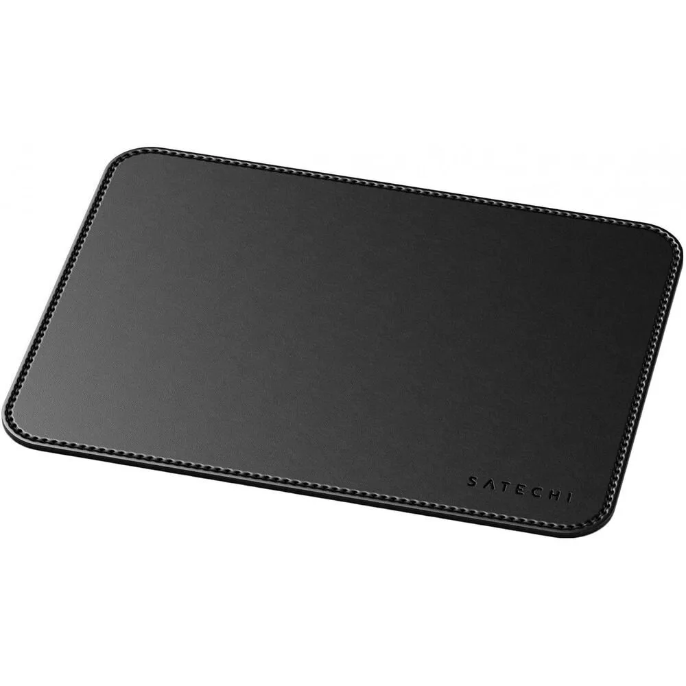 ST-ELMPK Коврик Satechi Eco Leather Mouse Pad для компьютерной мыши. Материал эко-кожа (искусственная кожа. Размер 25 x 19 см. Цвет черный.