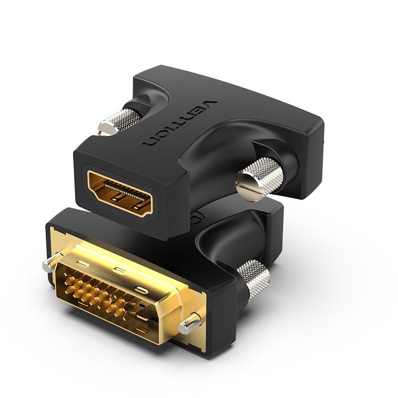 AILB0 Переходник Vention DVI (24+1) - HDMI, цвет: черный