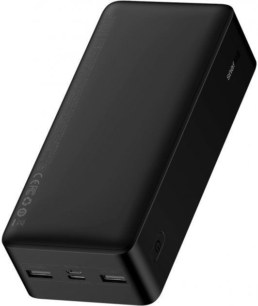 PPDML-K01 Внешний аккумулятор Baseus Bipow Digital Display Power bank 30000mAh 15W Black от prem.by 
