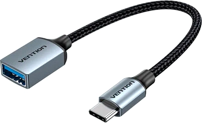 CCXHB Кабель OTG USB-C - USB-A Vention, 0.15M  серый от prem.by 