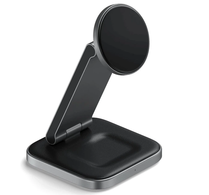 ST-Q31FM-EA Беспроводное зарядное устройство-подставка Satechi 3-in-1 Foldable QI2