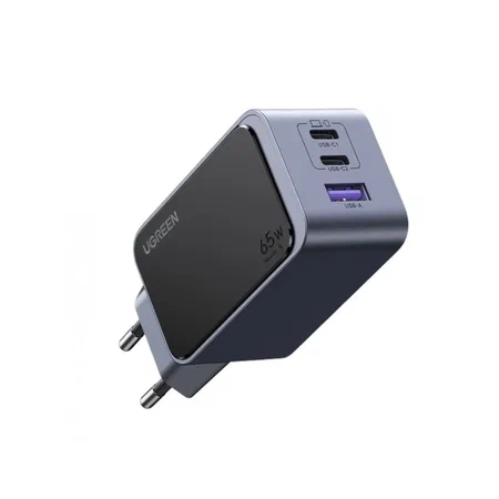 35042 Сетевое зарядное устройство UGREEN X553 (35042) Nexode S 65W USB-A+2*USB-C GaN Tech Fast Charger EU. Цвет: серый