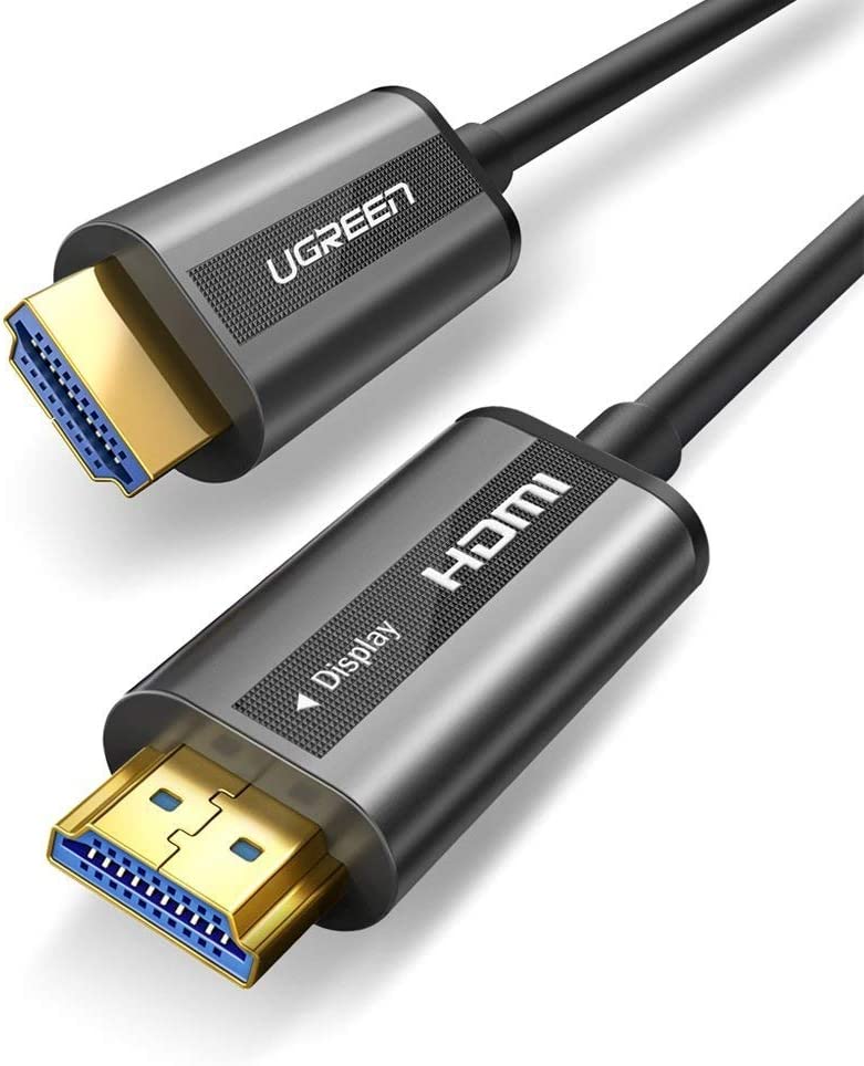 Кабель UGREEN HDMI Zinc Alloy Optical Fiber Cable