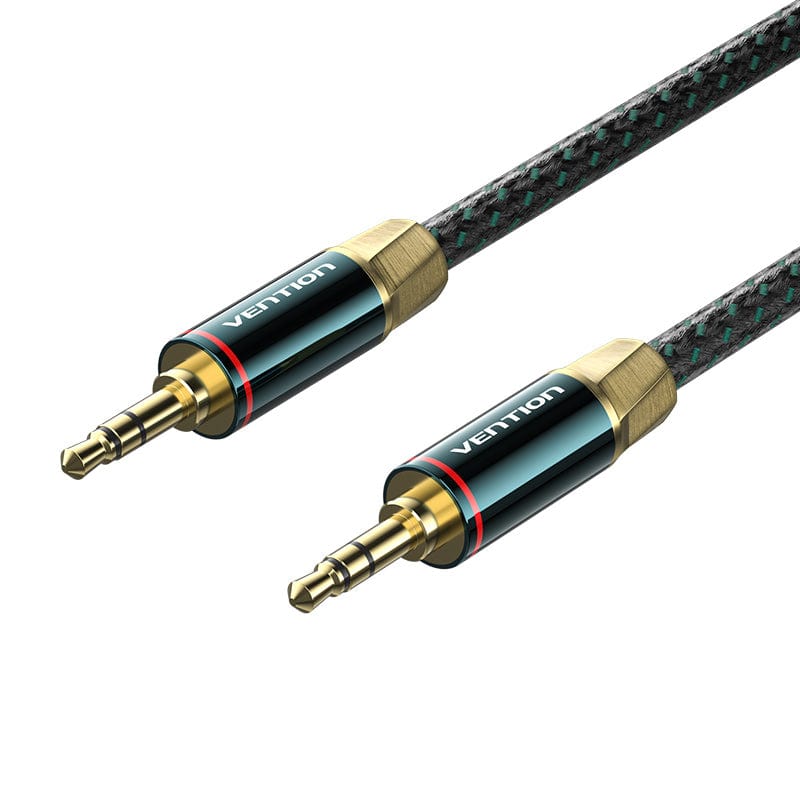 BAYGJ Кабель Cotton Braided 3.5mm Male to Male Audio Cable 5M Green Copper Type