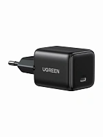 55553 Сетевое зарядное устройство UGREEN X512 Mini 20W USB-C GaN Цвет: черный