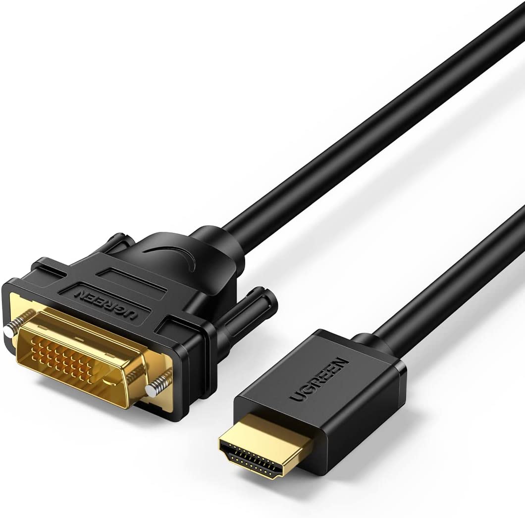 10136 Кабель UGREEN HD106 HDMI - DVI, цвет: черный, 3M от prem.by 
