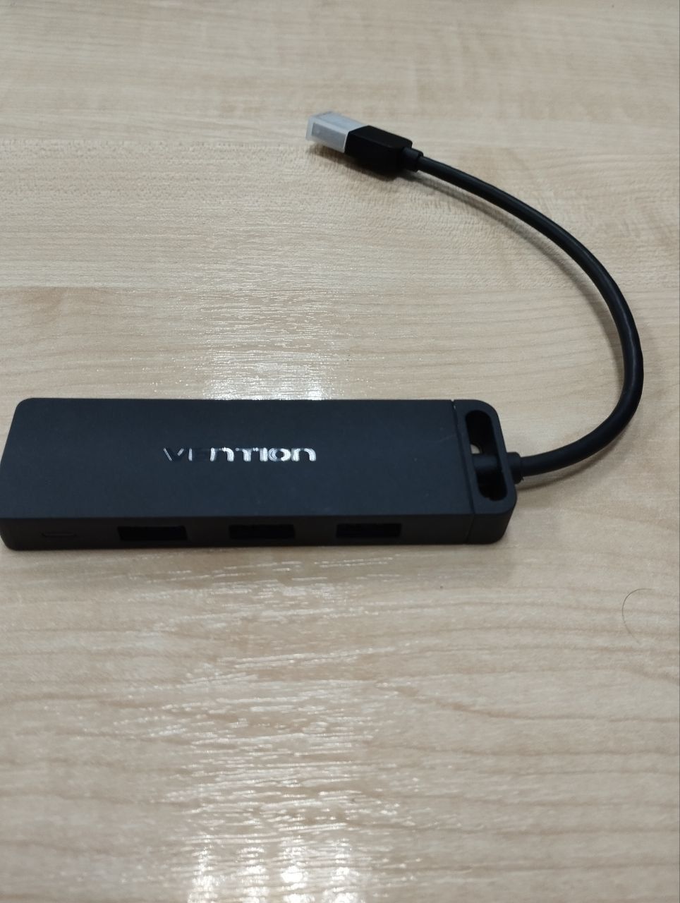 CHLBB Хаб Vention USB 3.0 - 4xUSB 3.0, длина: 0.15м, цвет: черный ( Уценка: повреждена упаковка)