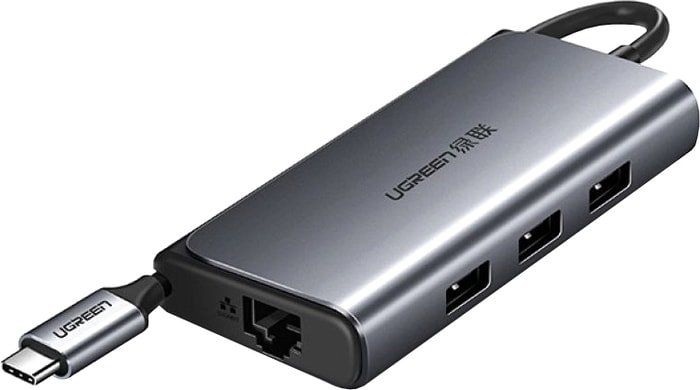 Купить 50252 UGREEN CM141 Type-C - 3*USB 3.0, (1Gbit), PD и другие качественные аксессуары для телефонов, ноутбуков и компьютеров в розницу и за наличный и безналичный расчет с возможностью