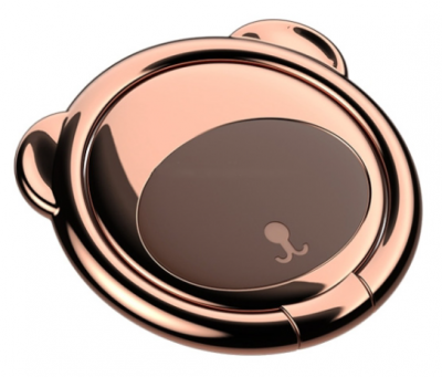  Кольцо-держатель Baseus Bear Finger Metal Ring, цвет -  коричневый