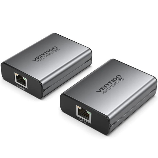 AKGH0-EU Конвертер HDMI Network Cable Extender 60M Gray Aluminum Alloy Type EU Standard
