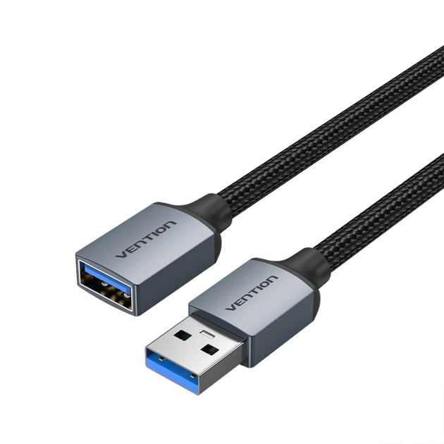 CBLHF Кабель-удлинитель USB 3.0 Vention, 1M  серый от prem.by 