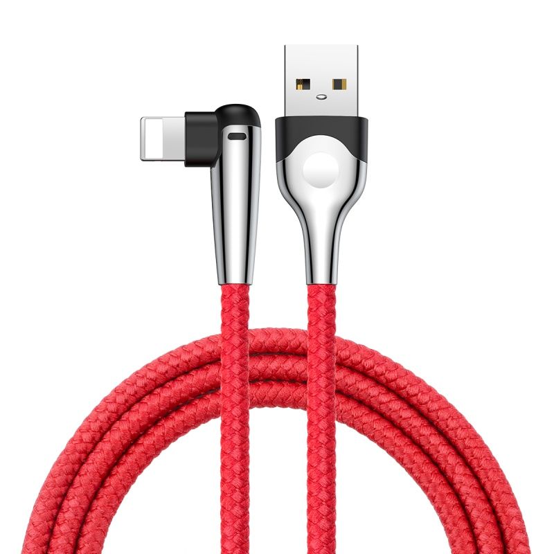 Кабель Baseus Sharp-bird USB - Lightning, 1.5A, цвет- красный, длина- 2м от prem.by 