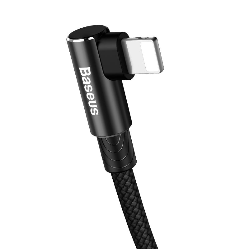 Кабель Baseus MVP Elbow Type USB-С - Lightning 18W, оплетка, цвет - красный, длина - 2м