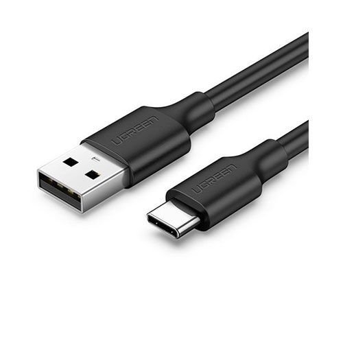 60116 Кабель UGREEN US287 USB 2.0 - USB Type-C, цвет: черный, 1M от prem.by 