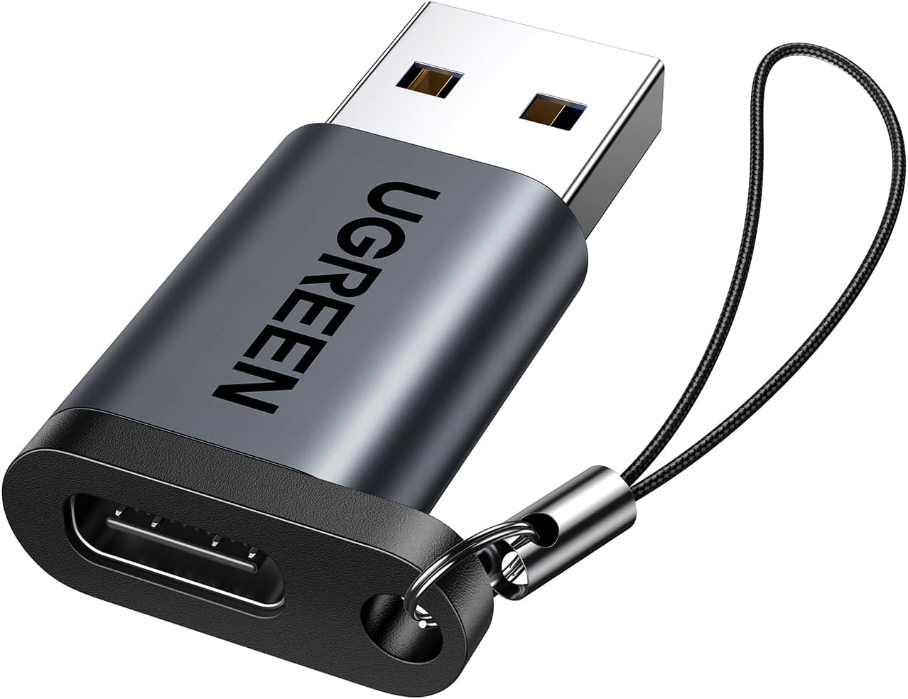 35000 Адаптер UGREEN US276 USB3.0 - Type-C, цвет: черный