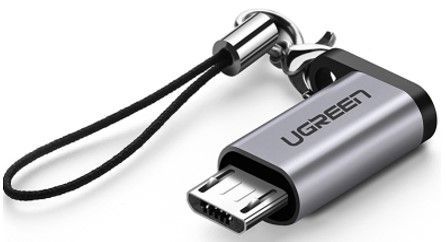 50590 Адаптер UGREEN US282 Micro-USB - Type-C 3.1, цвет: черный от prem.by 