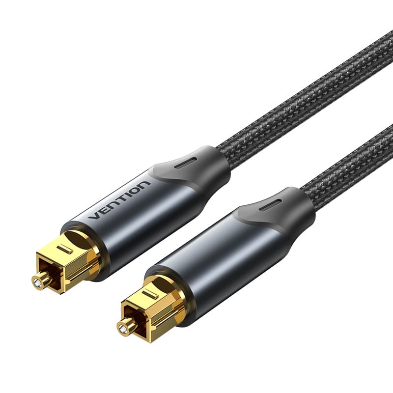 BAVBH Кабель Optical Fiber Audio Cable Aluminum Alloy Type 2M Black