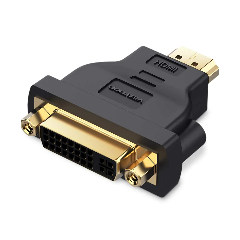 ECCB0 Переходник Vention HDMI - DVI I 24 + 5 двунаправленный, цвет: черный от prem.by 