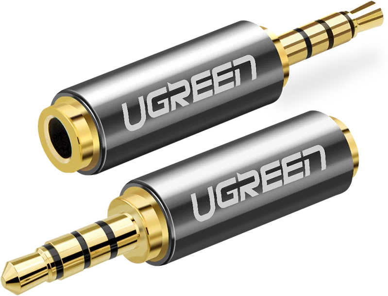 20501 Адаптер UGREEN 2.5mm Male to 3.5mm Female Adapter