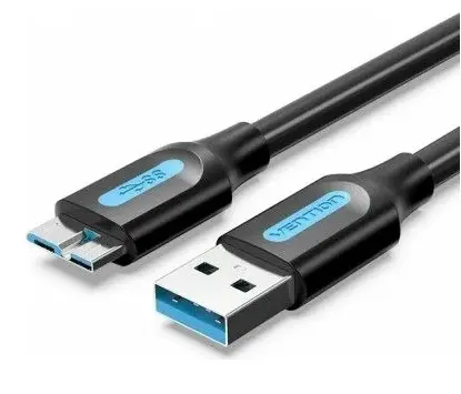 COPBF Кабель USB A - USB Micro B (папа-папа) Vention, 1M  черный