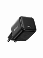 55553 Сетевое зарядное устройство UGREEN X512 Mini 20W USB-C GaN Цвет: черный