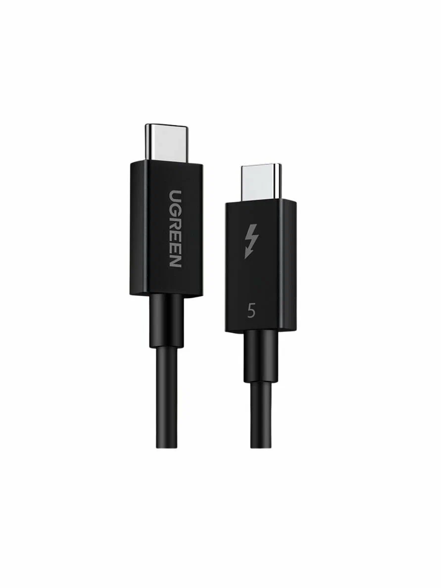 45996 Кабель UGREEN L703ThunderboltTM 5 Cable 5A Max. Длина: 1м. Цвет: черный