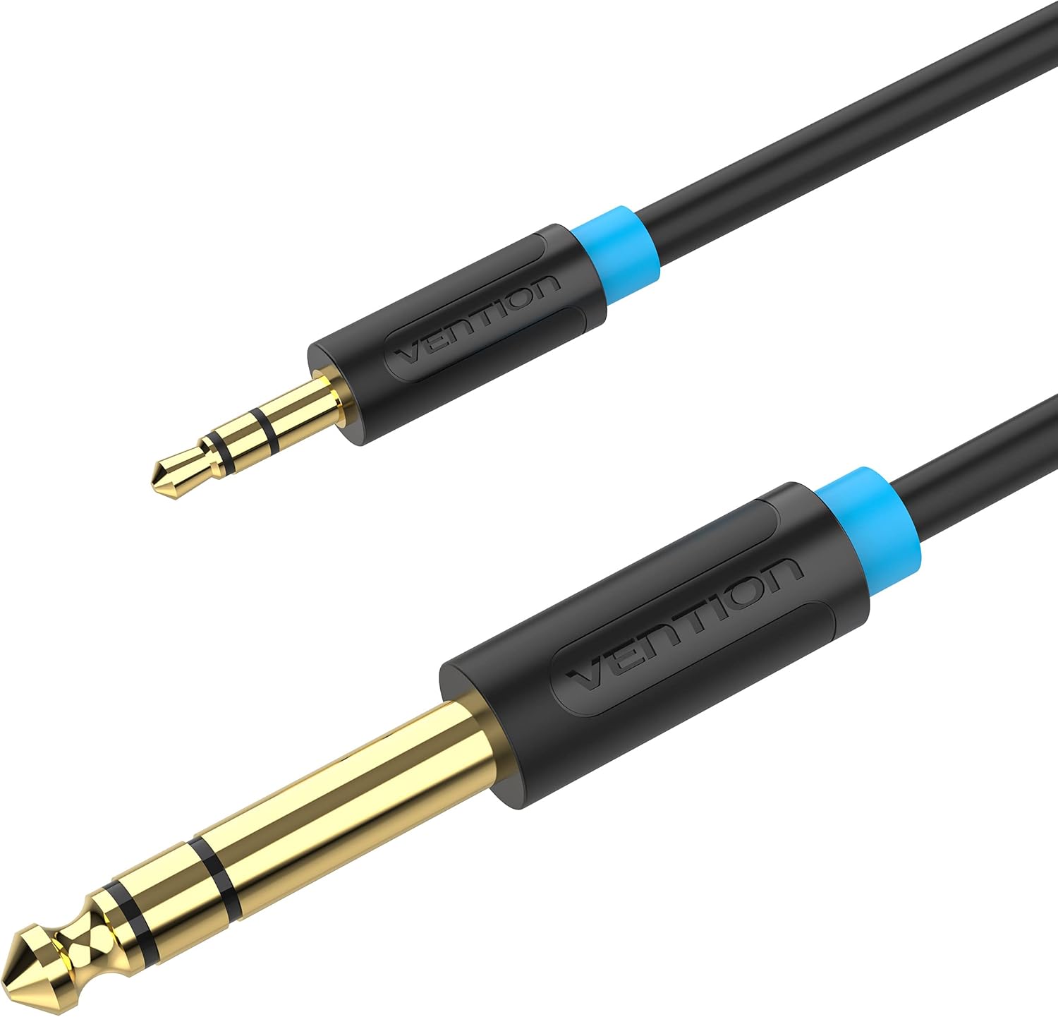 BABBF Кабель 3.5mm TRS Male to 6.35mm Male Audio Cable 1M Black