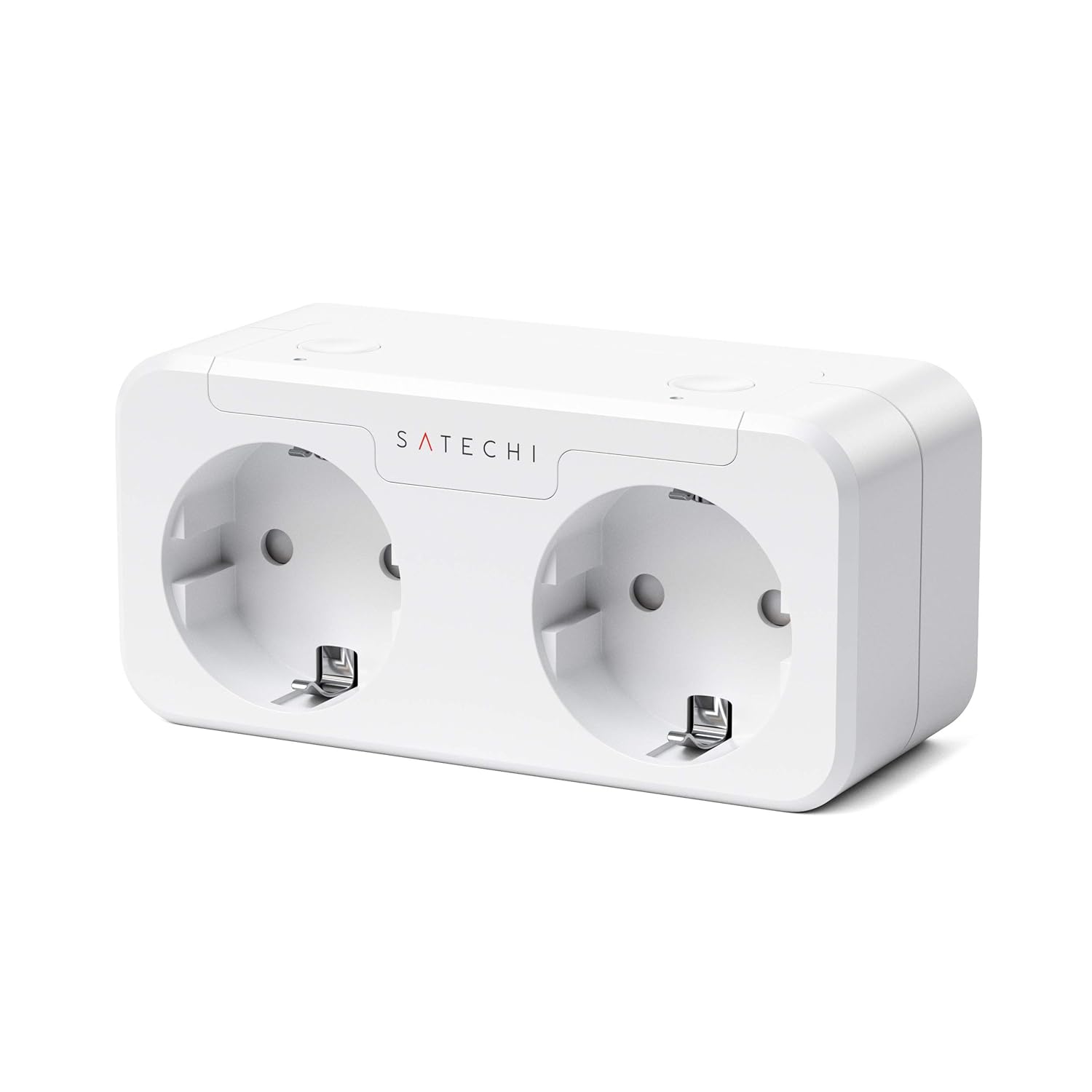 ST-HK2OAW-EU Умная розетка Satechi Homekit Dual Smart Outlet. Цвет белый.