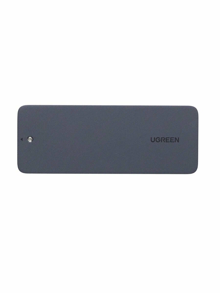 25665 Бокс внешний для жесткого диска UGREEN CM777 M.2 NVMe SATA SSD Enclosure (20Gbps). Цвет: серый космос