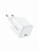 55554 Сетевое зарядное устройство UGREEN X512 Mini 20W USB-C GaN Цвет: белый