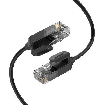 70334 Патч-корд cat 6a UTP Ugreen NW122, 2м , цвет: черный