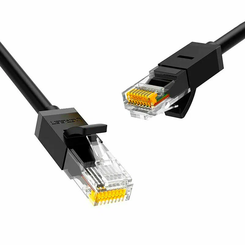 50191 Патч-корд Cat 6 UTP Ugreen NW101, 1м , цвет: черный