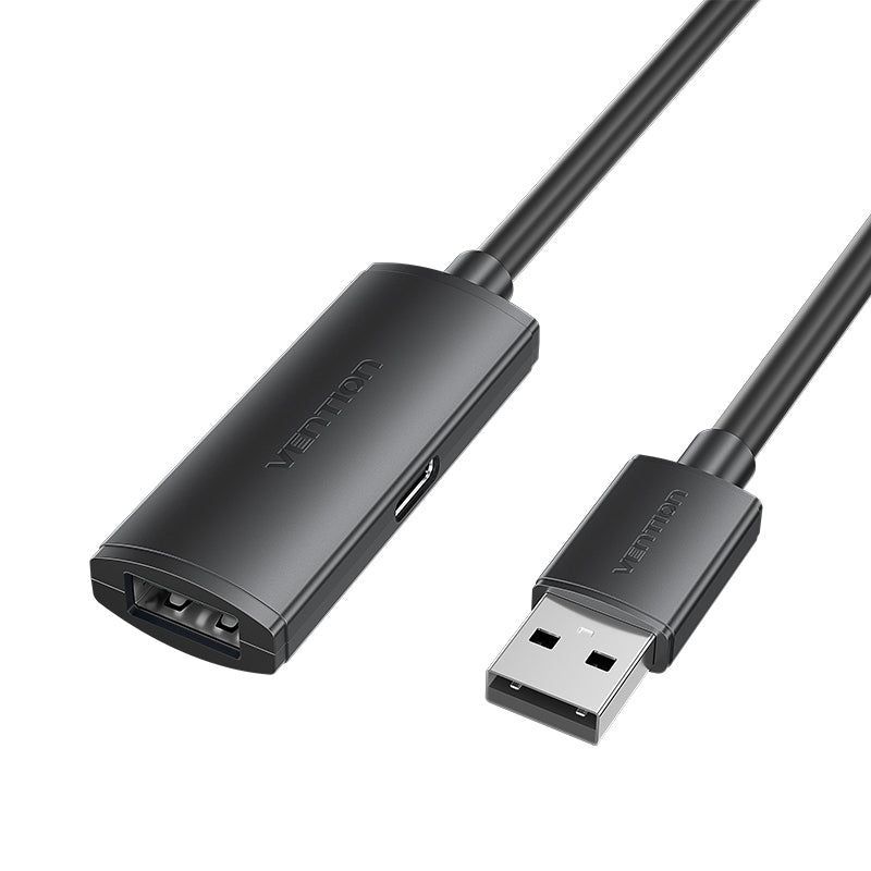 CBKBQ Кабель USB 2.0 Type-A Male to Type-A Female Active Extension Cable 20M Black