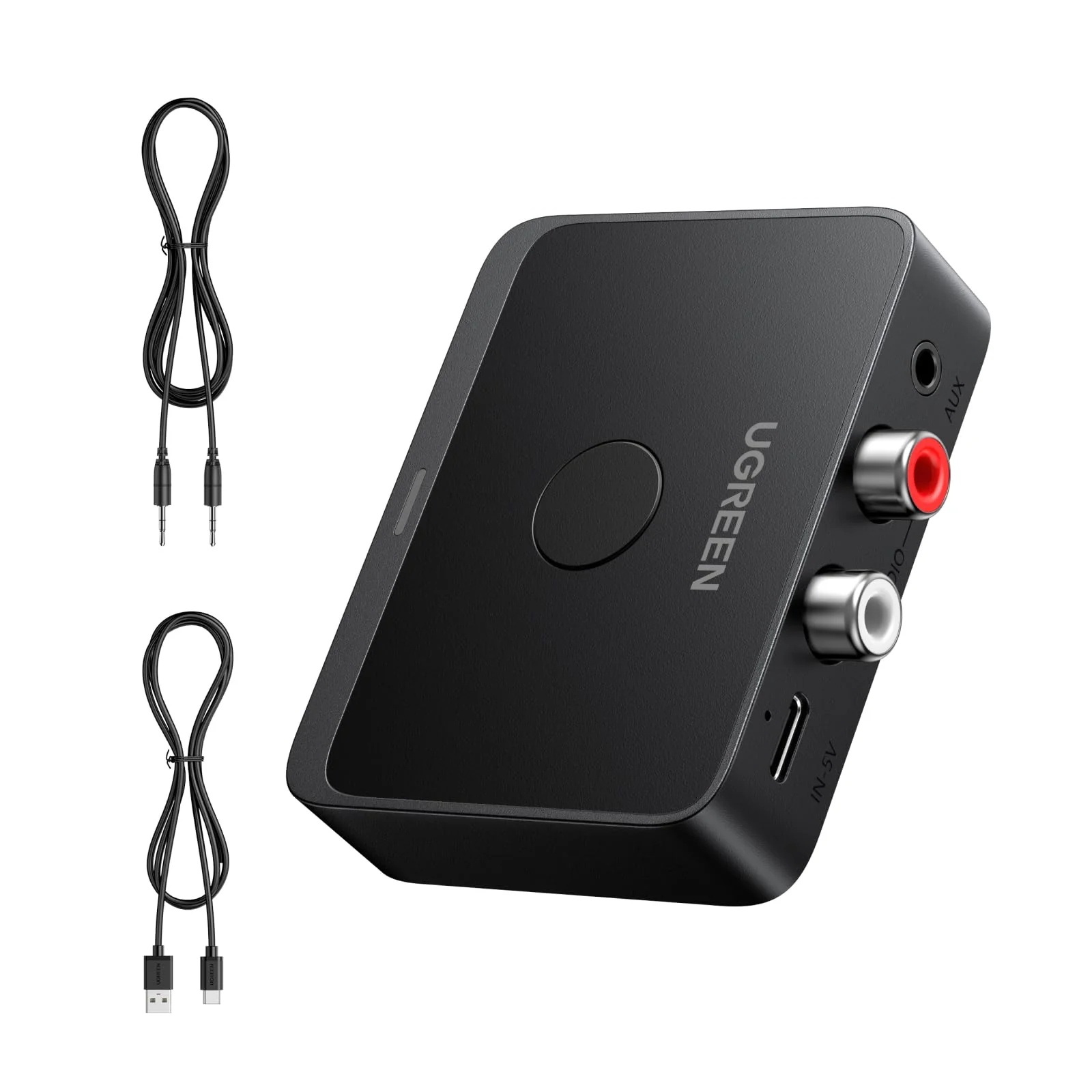 55545 Аудиодаптер UGREEN BT505 Bluetooth 6.0 Цвет: черный
