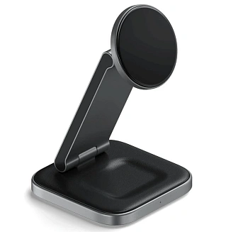 ST-Q31FM-EA Беспроводное зарядное устройство-подставка Satechi 3-in-1 Foldable QI2