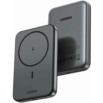 25919 Портативное зарядное устройство UGREEN PB561 10000mAh PD 20W. Цвет: серый
