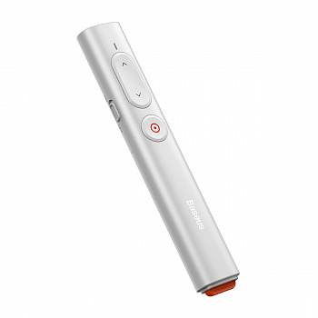 ACFYB-A02 Лазерная указка-презентер Baseus Orange Dot PPT wireless Peresenter, цвет: белый от prem.by 