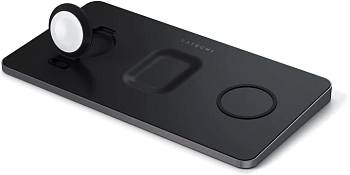 ST-X3TWCPM Беспроводное зарядное устройство Satechi Trio Wireless Charging Pad для телефона, часов
